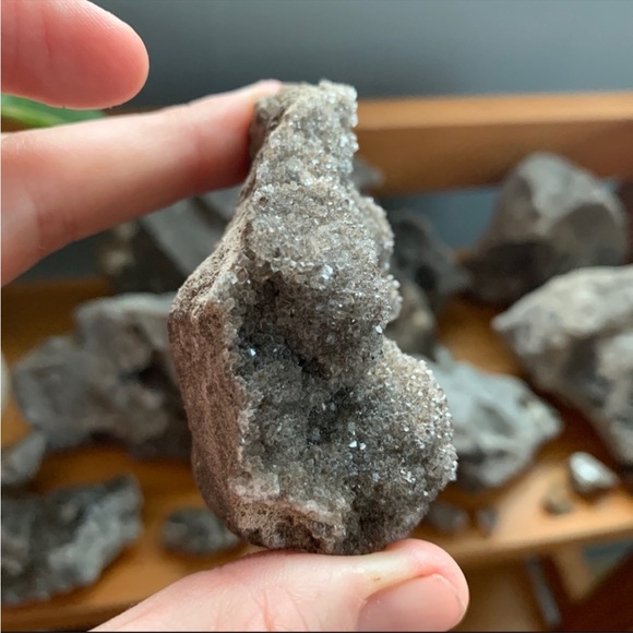 Herkimer Diamond Quartz Druzy - Picture 8 of 10